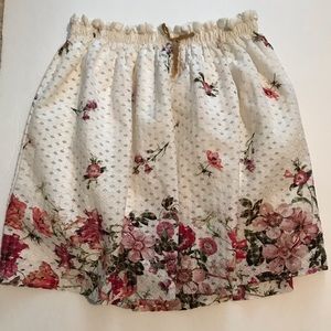 Zara soft collection skirt